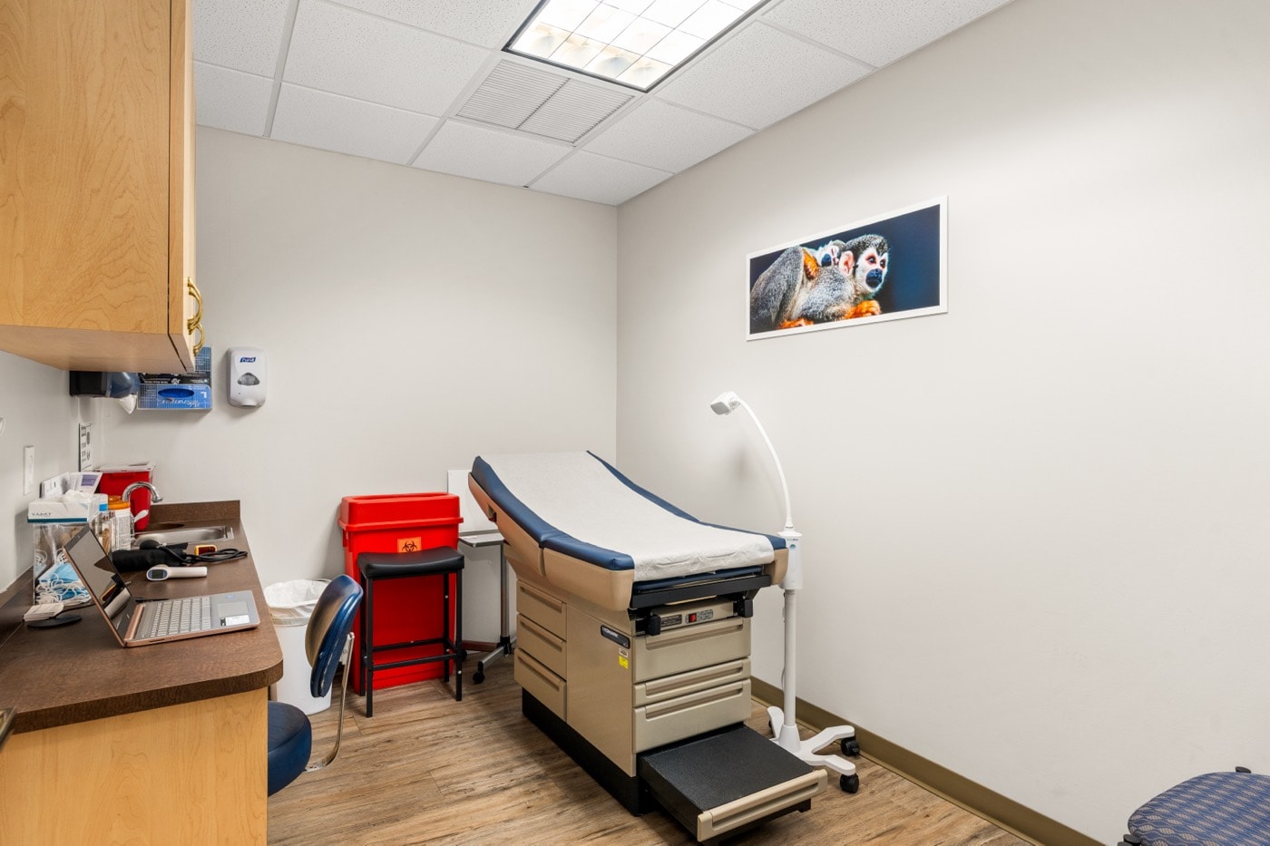 Exam room at Synergy Med Spa